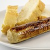 Salchicha Bratwurst con Pan